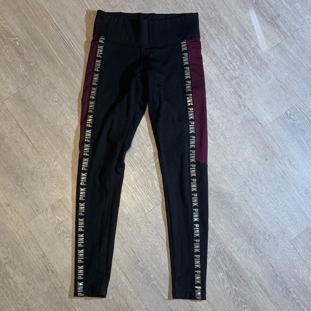 PINK leggings w/pockets